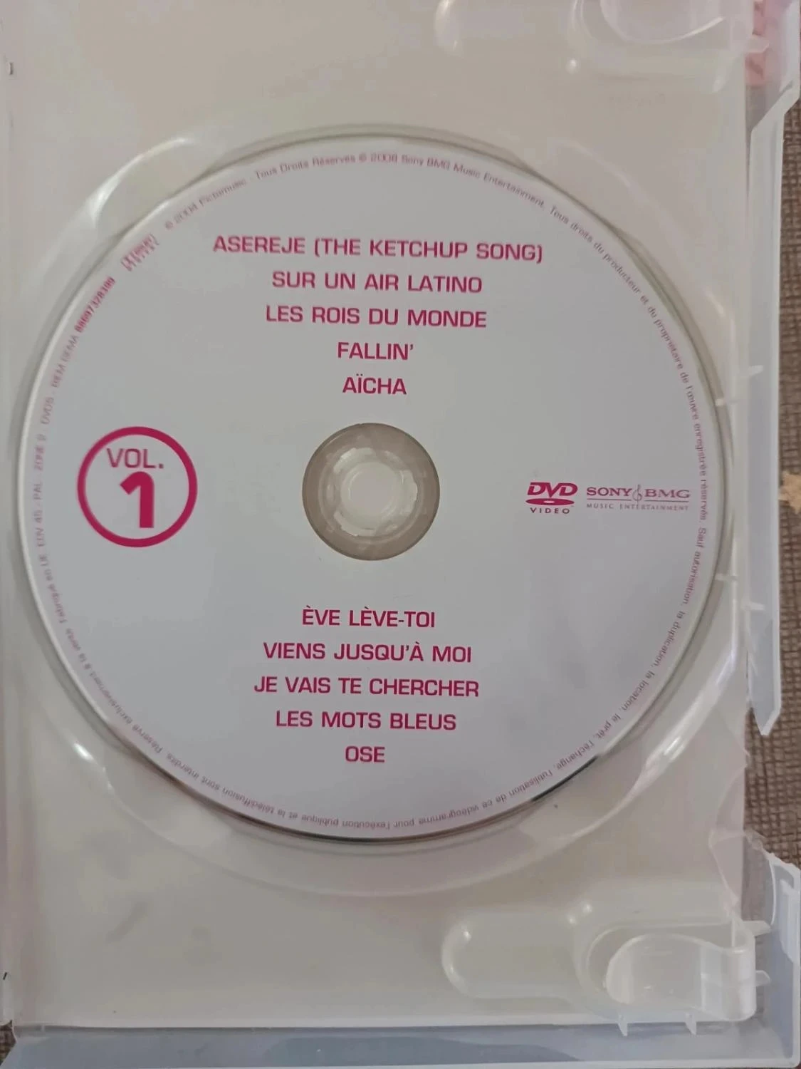 Coffret 5 dvd karaoke année 2002 – photo 3
